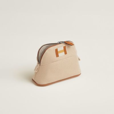 HERMES エルメス　フラットポーチ 刺繍入り フォーブル・コーナー PM フラットポーチ 刺繍入り 《フォーブル・コーナー》 PM